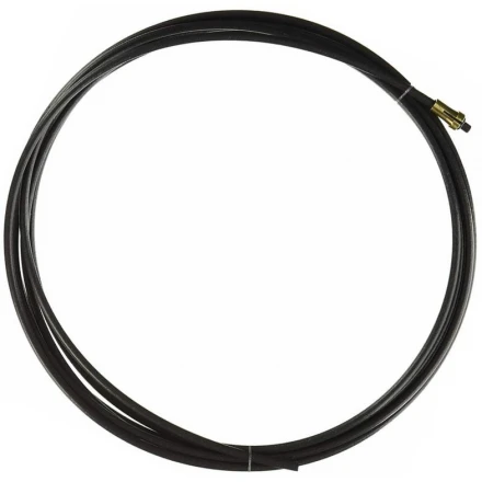 Uhlíko-teflonový bowden mosazný 3 m pro hliník/nerez Ø 1,0–1,2 mm