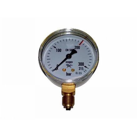 Manometer vstupný O2 315 bar G1/4 GCE