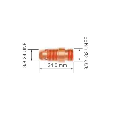 Držiak klieštiny krátky 3,5 x 24 mm SGT 17/18/26 Parker
