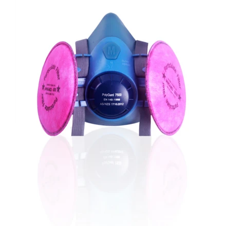 Polomaska polyGARD 7500 s filtrami P3 R veľkosť L