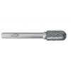 Valcová zaoblená fréza z tvrdokovu 12 x 25 x 6 mm MOST STANDARD WRC tvar C