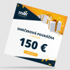 Darčeková poukážka 150 EUR