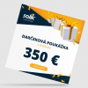 Darčeková poukážka 350 EUR