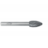Plamienková fréza z tvrdokovu 6 x 18 x 6 mm MOST STANDARD tvar H