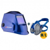 Set zváracia kukla MOST ARCHON blue + Polomaska GVS Elipse P3 RD SPR501 veľkosť M/L