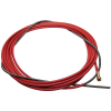 Oceľový bowden červený 3 m pre drôt ø 1,0 - 1,2 mm