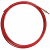 Teflónový bowden červený 2,0 x 4,0 x 5500 mm pre hliník/nerez Ø 1,0 - 1,2 mm
