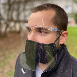 Ochranný štít - ochrana zraku a tváre