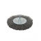Kotúčová kefa ø 100 x 12 mm s trnom 6 mm vlnitý oceľový drôt 0,30 mm MOST