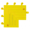 Vnútorný roh rohože ErgoDeck Inner corner 15 x 23 x 23 cm žltý
