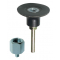 Unášač na suchý zips 50 mm na stopke 6 mm M1/4 Roloc MOST