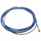 Oceľový bowden modrý 4 m pre drôt ø 0,8 mm