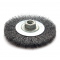 Kotúčová kefa ø 115 x 13 mm vlnitý nerezový drôt 0,30 mm M14 MOST
