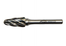 Stromčeková zaoblená fréza z tvrdokovu 12 x 25 x 6 mm MOST PRO Alu Cut RBF tvar F