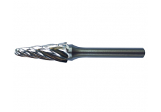 Kužeľová zaoblená fréza z tvrdokovu 12 x 30 x 6 mm MOST PRO Alu Cut KEL tvar L