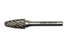 Stromčeková zaoblená fréza z tvrdokovu 10 x 20 x 6 mm MOST PRO Steel Cut WRC tvar F