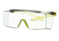 Okuliare 3M SecureFit 3700 OTG číre Scotchgard, SF3701SGAF-GRN-EU