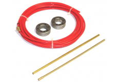 Sada pre hliník s kladkami pre drôt 1,0 - 1,2 mm Ø 19/37 mm pre 3 m horák