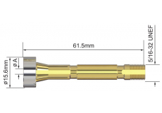 Klieština s plynovou šošovkou 2,4 mm x 61,5 mm ARC T2/T3W/T4W