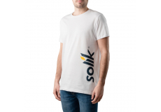 Tričko dizajn Solík M biele