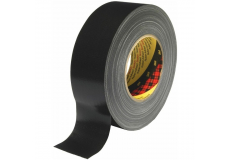 Vysokoodolná textilná lepiaca páska 38 mm x 50 m 3M Scotch 389, čierna
