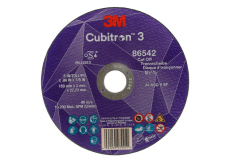 Rezný kotúč 150 x 2,0 x 22,23 mm zrnitosť 60+ 3M Cubitron 3 typ T41, 86542
