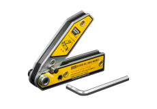 Uhlový polohovateľný magnet 156 x 156 x 20 mm 30 ~ 270º MLA600 Strong Hand Tools