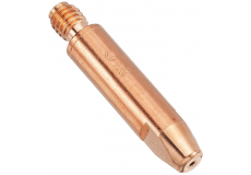 Špička CuCrZr závit M6 x ∅ 8 mm dĺžka 40 mm pre drôt 1,0 mm