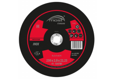 Rezný kotúč 230 x 2,0 x 22,23 mm MOST STANDARD INOX typ 41