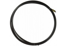 Uhlíkovo-teflónový bowden mosadzný 5 m pre hliník/nerez ø 1,0 - 1,2 mm