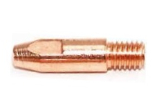 Špička CuCrZr závit M6 x ∅ 8 mm dĺžka 45 mm pre drôt 1,0 mm
