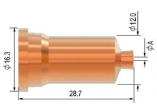 Drážkovacia dýza Ø 2,2 mm 120 A pre SCP 120