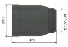 Kontaktná hubica ø 30,5 x 42 mm pre horák PT-100/SCP 120 Parker