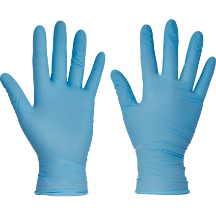 Jednorázové nitrilové rukavice Barbary veľkosť 7 (S)