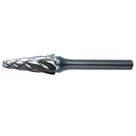Kužeľová zaoblená fréza z tvrdokovu 12 x 30 x 6 mm MOST PRO Alu Cut KEL tvar L