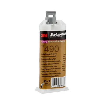 Lepidlo epoxidové dvojzložkové 3M Scotch-Weld DP490 čierne 50 ml