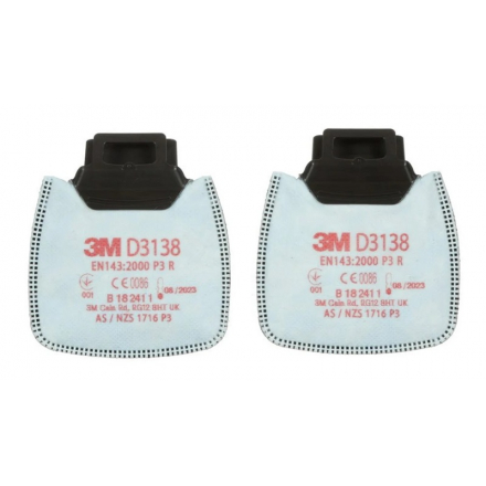 Časticové filtre 3M Secure Click D3138 P3 R