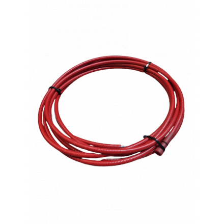 Oceľový bowden červený 5 m pre drôt Ø 1,0 - 1,2 mm Arc M6W