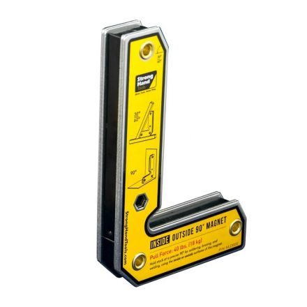 Uhlový magnet 165 x 110 x 20 mm 90°/30°/60° MLD600 Strong Hand Tools
