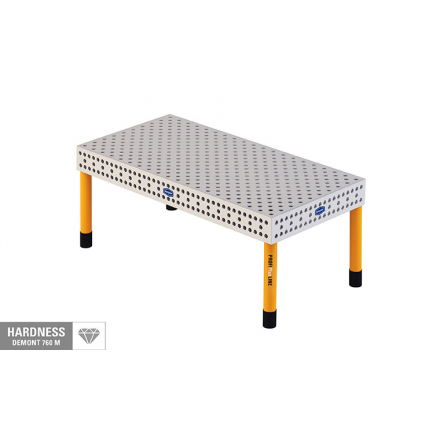 Zvárací stôl 2000 x 1000 x 850 mm 3D PROFIPlusLINE systém 28 Demmeler, PL28-01002-011