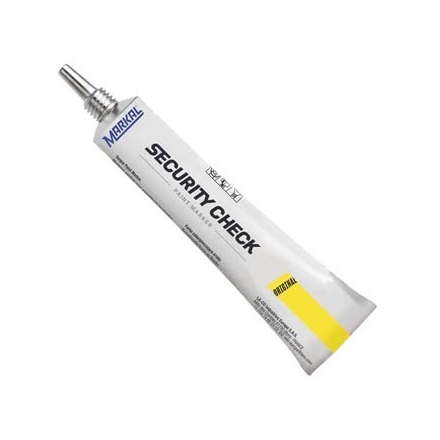 Popisovač Markal Security check žltý 50 ml