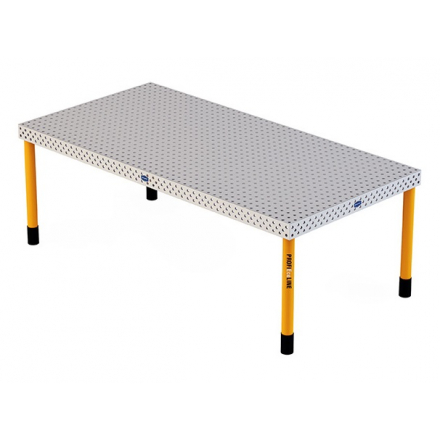 Zvárací stôl 2400 x 1200 x 850 mm 3D PROFIEcoLINE systém 16 Demmeler, PE16-01003-001