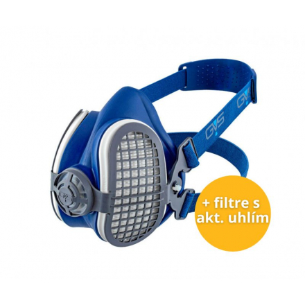 Polomaska GVS Elipse P3 RD SPR337 veľkosť S/M