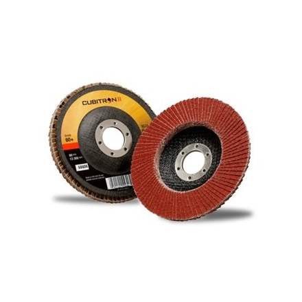 Lamelový kotúč 125 x 22 mm zrnitosť 40+ 3M Cubitron II 967A typ 29