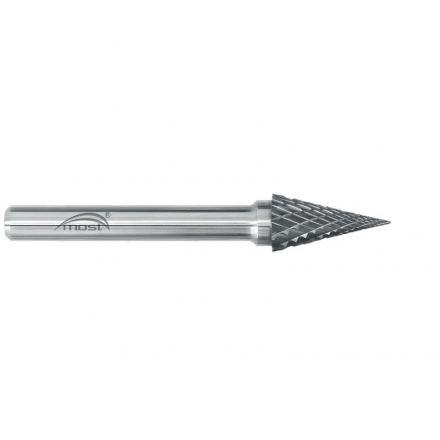 Kužeľová špicatá fréza z tvrdokovu 8 x 20 x 6 mm MOST STANDARD SKM tvar M