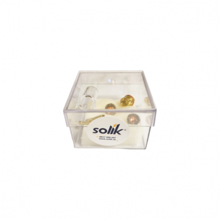 Set sklenená hubica klasická 1,6 mm/2,4 mm TIG 9/20