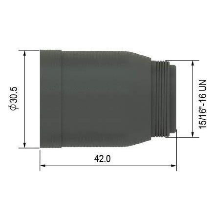 Kontaktná hubica ø 30,5 x 42 mm pre horák PT-100/SCP 120 Parker