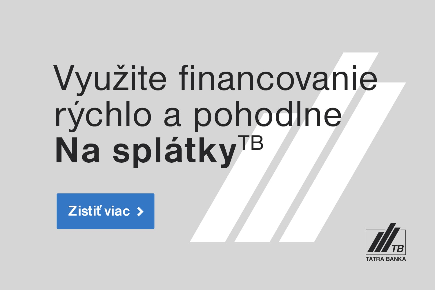Na splátkyTB – nákup na splátky cez Tatra banku