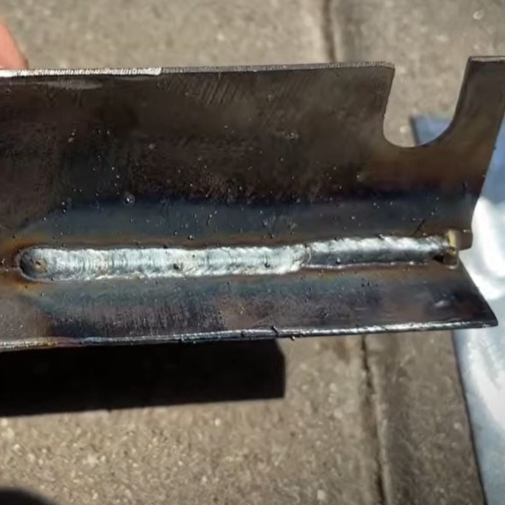 MIG MAG zváranie ocele so zváračkou Fanmig J5 LCD - tenký plech 1,5 mm