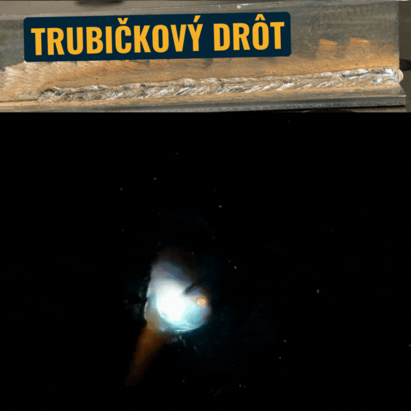 Trubičkový drôt - zvarový kúpeľ